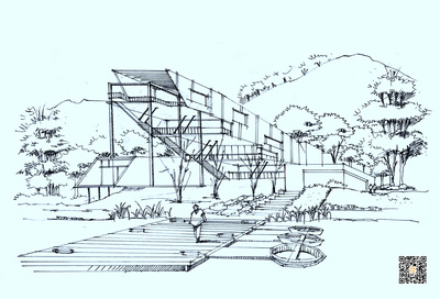 建筑景觀室內(nèi)手繪快題步驟圖詳解 從構(gòu)思到呈現(xiàn)