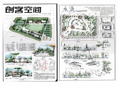 景觀快題設(shè)計(jì)中的卓越手繪藝術(shù) 靈感與表現(xiàn)力的完美融合