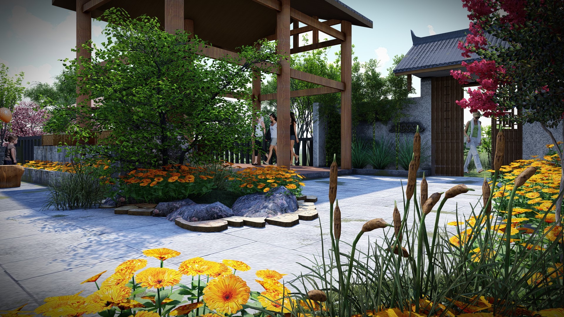 庭院新生 民宿景觀設(shè)計(jì)中的空間藝術(shù)與情感連接